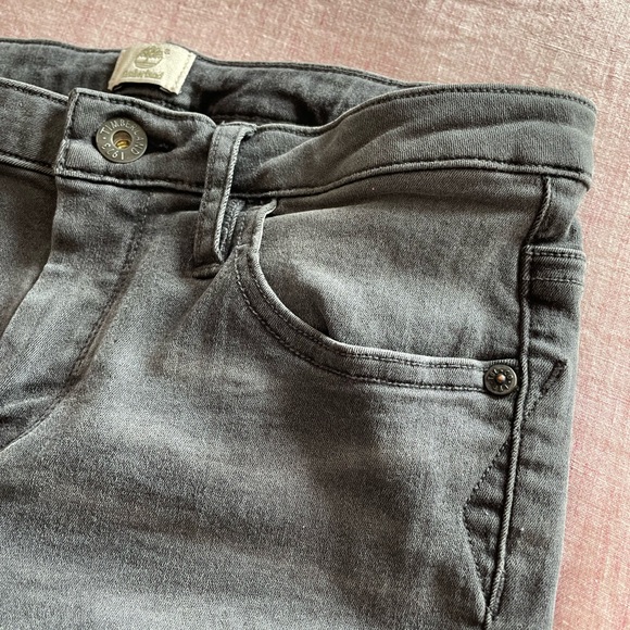 NWOT Timberland Crystal Lake Skinny Fit Jeans - Grey Wash - Picture 2 of 10